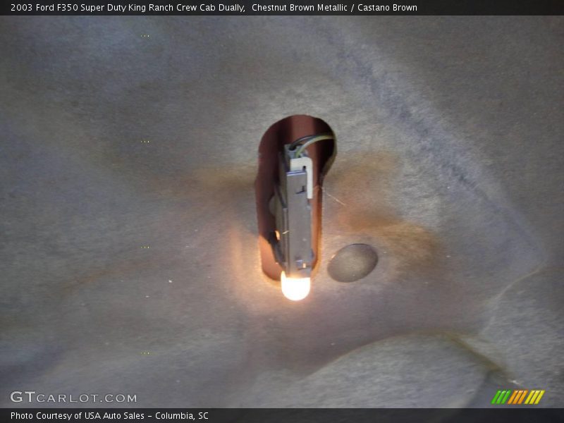 Chestnut Brown Metallic / Castano Brown 2003 Ford F350 Super Duty King Ranch Crew Cab Dually