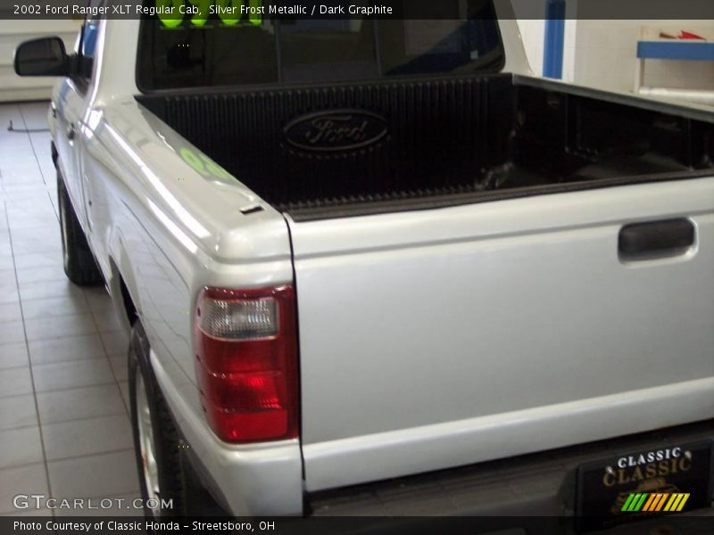 Silver Frost Metallic / Dark Graphite 2002 Ford Ranger XLT Regular Cab