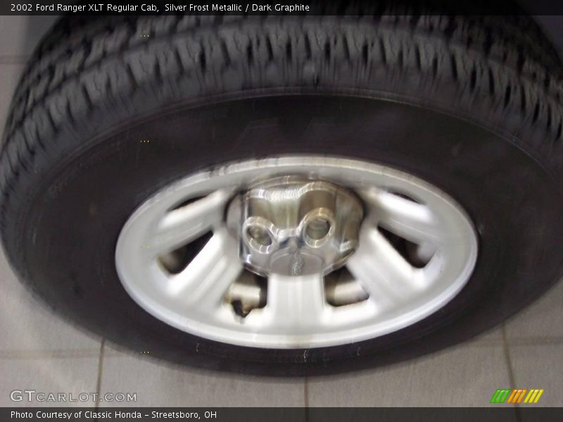 Silver Frost Metallic / Dark Graphite 2002 Ford Ranger XLT Regular Cab