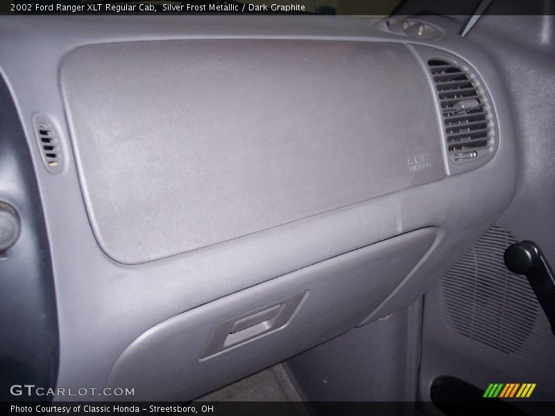 Silver Frost Metallic / Dark Graphite 2002 Ford Ranger XLT Regular Cab
