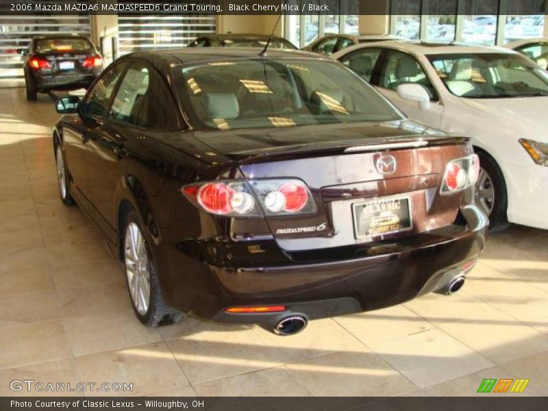 Black Cherry Mica / Black 2006 Mazda MAZDA6 MAZDASPEED6 Grand Touring