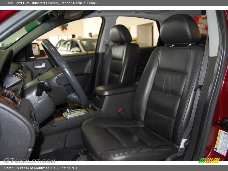 Merlot Metallic / Black 2005 Ford Five Hundred Limited