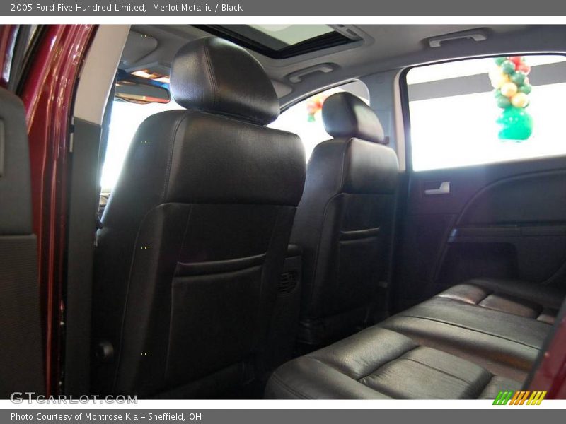 Merlot Metallic / Black 2005 Ford Five Hundred Limited