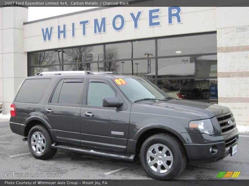 Carbon Metallic / Charcoal Black 2007 Ford Expedition Limited 4x4