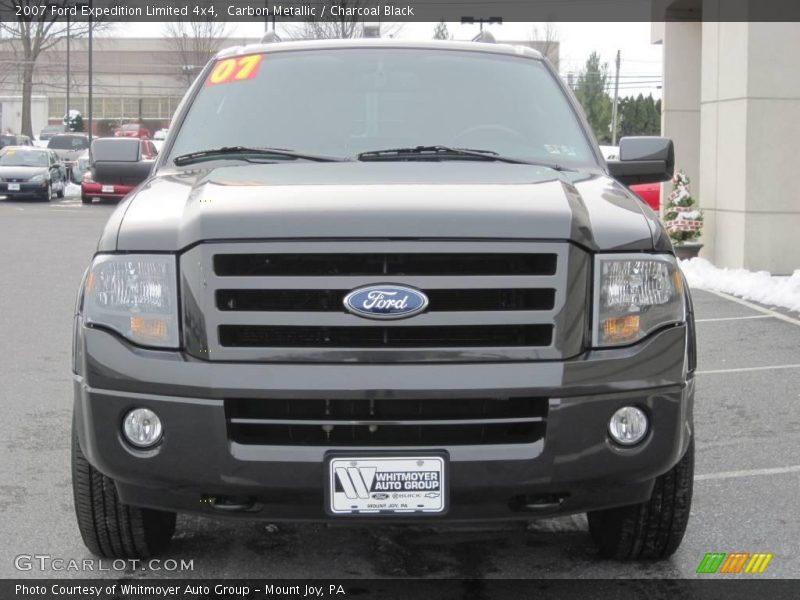 Carbon Metallic / Charcoal Black 2007 Ford Expedition Limited 4x4