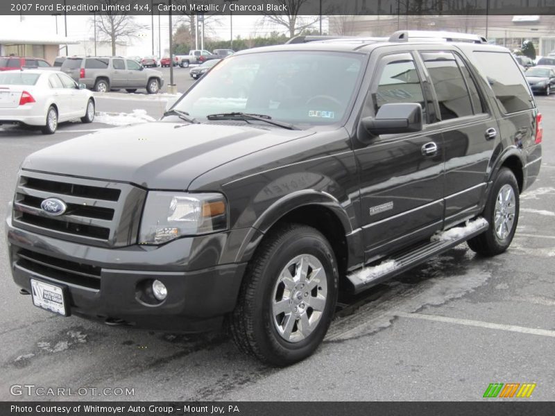 Carbon Metallic / Charcoal Black 2007 Ford Expedition Limited 4x4