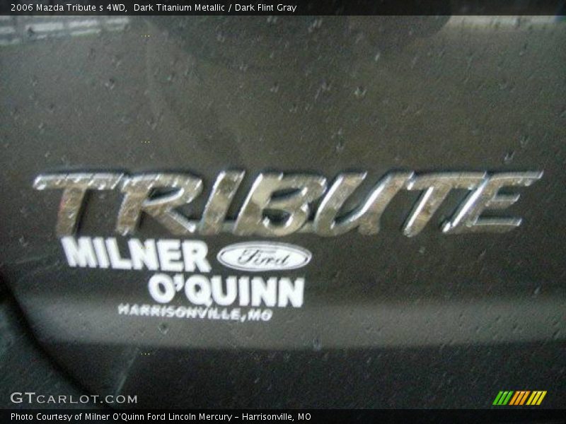 Dark Titanium Metallic / Dark Flint Gray 2006 Mazda Tribute s 4WD