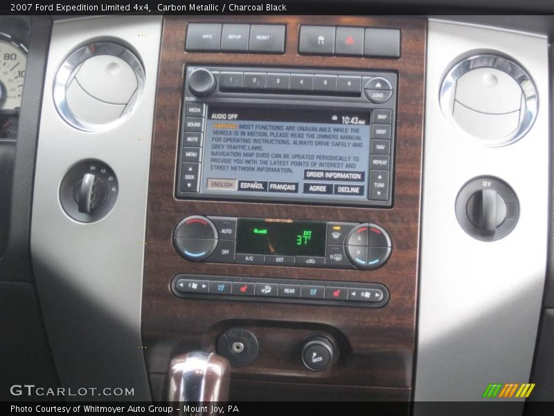 Carbon Metallic / Charcoal Black 2007 Ford Expedition Limited 4x4