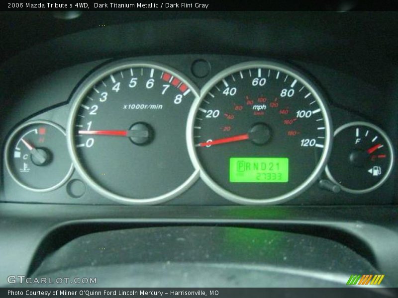 Dark Titanium Metallic / Dark Flint Gray 2006 Mazda Tribute s 4WD