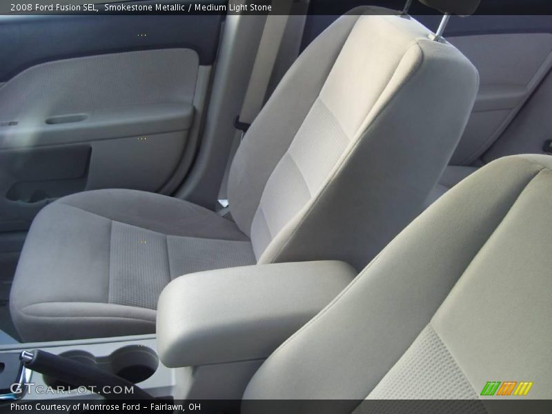 Smokestone Metallic / Medium Light Stone 2008 Ford Fusion SEL