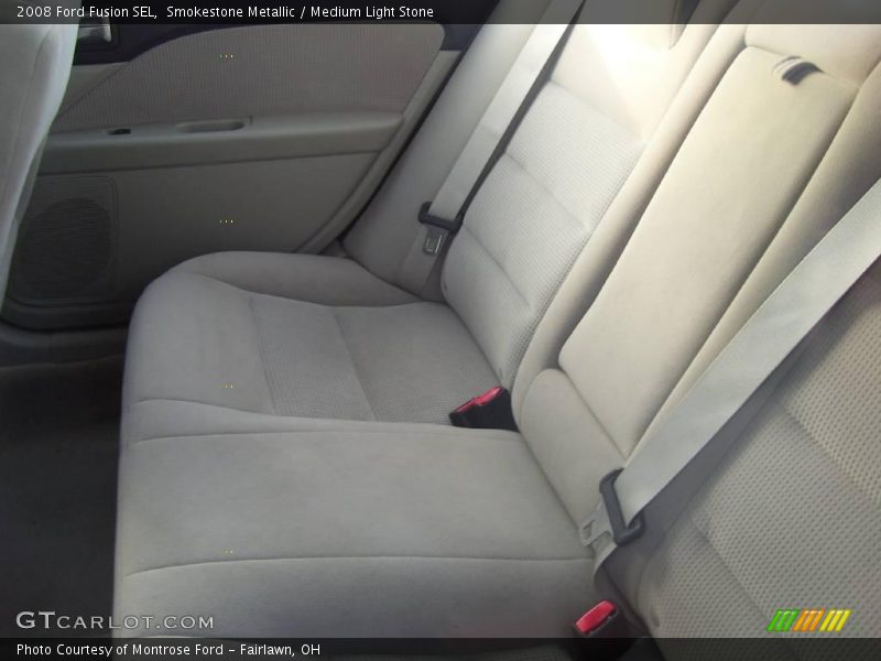 Smokestone Metallic / Medium Light Stone 2008 Ford Fusion SEL