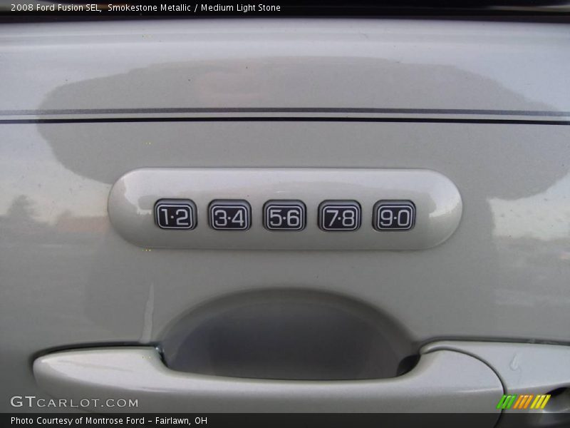 Smokestone Metallic / Medium Light Stone 2008 Ford Fusion SEL