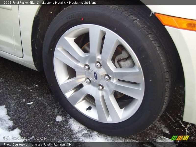 Smokestone Metallic / Medium Light Stone 2008 Ford Fusion SEL