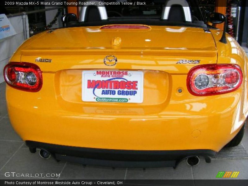 Competition Yellow / Black 2009 Mazda MX-5 Miata Grand Touring Roadster