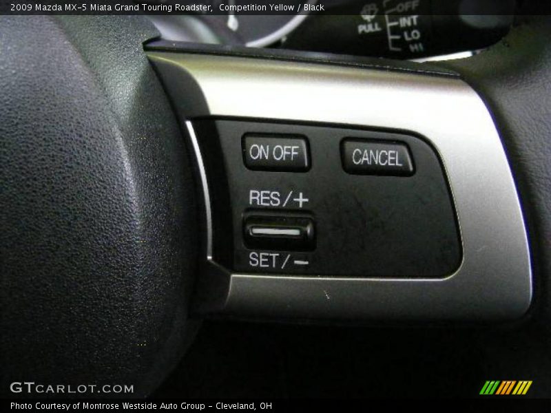 Competition Yellow / Black 2009 Mazda MX-5 Miata Grand Touring Roadster