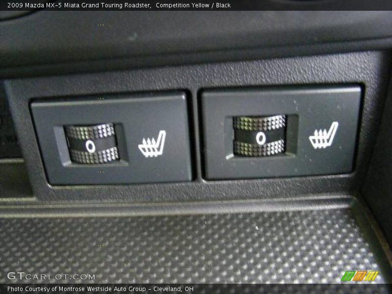 Competition Yellow / Black 2009 Mazda MX-5 Miata Grand Touring Roadster