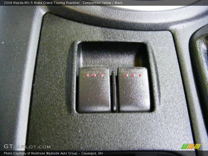 Competition Yellow / Black 2009 Mazda MX-5 Miata Grand Touring Roadster