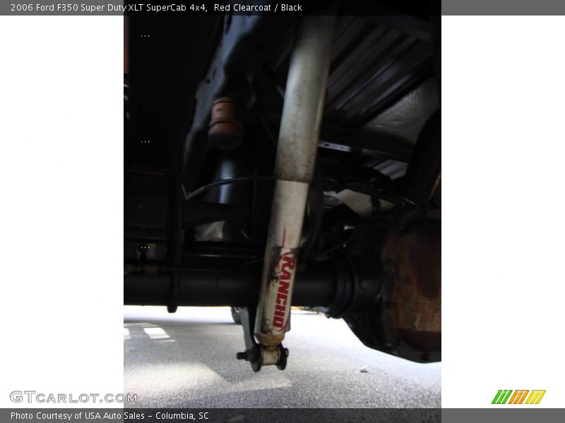 Red Clearcoat / Black 2006 Ford F350 Super Duty XLT SuperCab 4x4