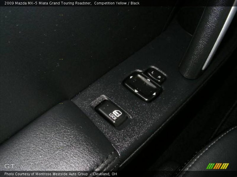 Competition Yellow / Black 2009 Mazda MX-5 Miata Grand Touring Roadster