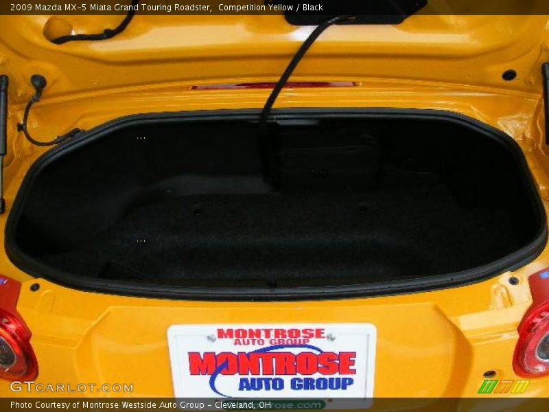 Competition Yellow / Black 2009 Mazda MX-5 Miata Grand Touring Roadster