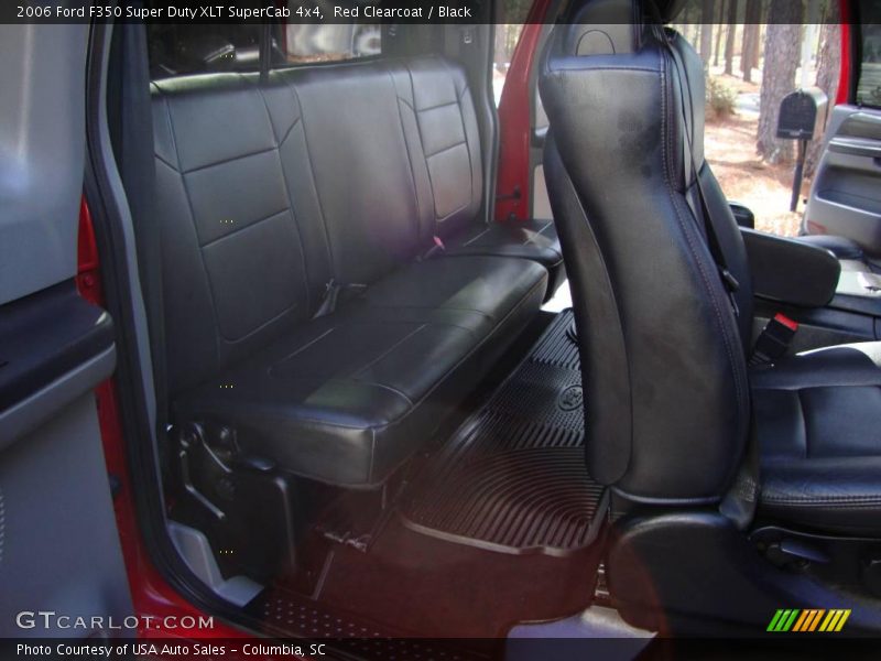 Red Clearcoat / Black 2006 Ford F350 Super Duty XLT SuperCab 4x4