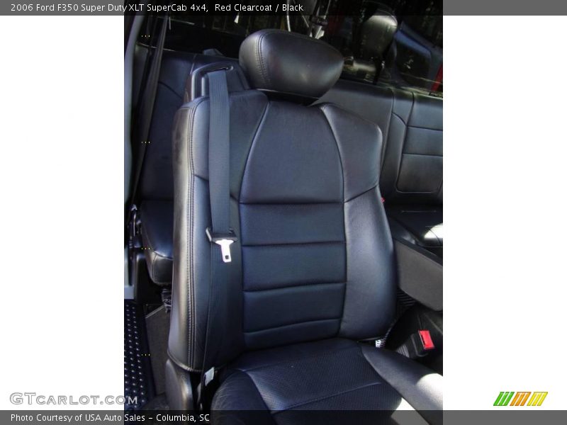 Red Clearcoat / Black 2006 Ford F350 Super Duty XLT SuperCab 4x4