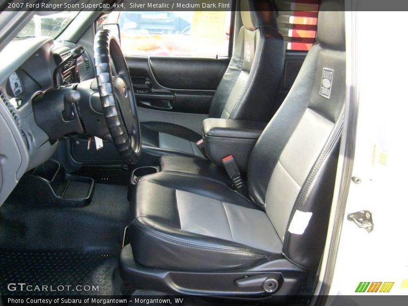 Silver Metallic / Medium Dark Flint 2007 Ford Ranger Sport SuperCab 4x4