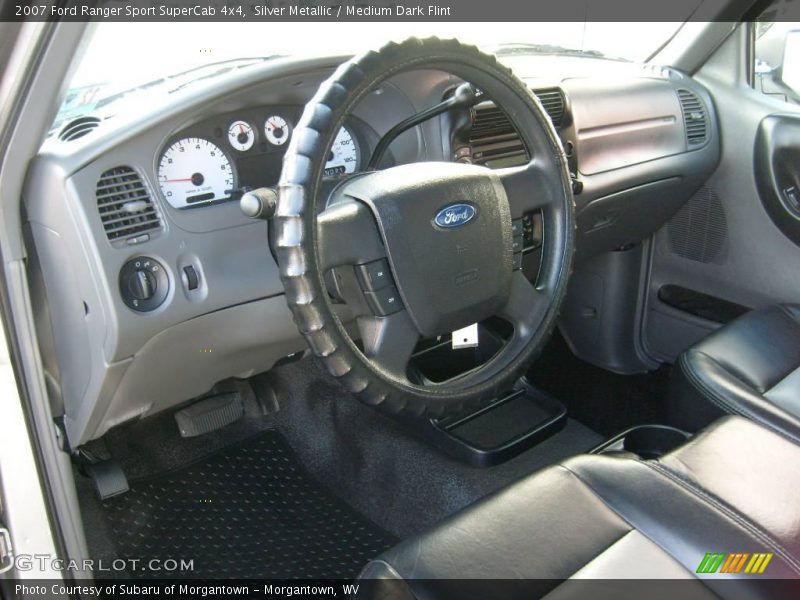 Silver Metallic / Medium Dark Flint 2007 Ford Ranger Sport SuperCab 4x4