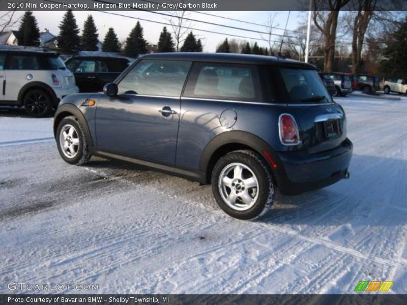 Horizon Blue Metallic / Grey/Carbon Black 2010 Mini Cooper Hardtop