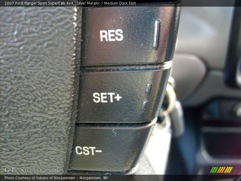 Silver Metallic / Medium Dark Flint 2007 Ford Ranger Sport SuperCab 4x4