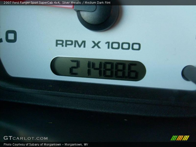 Silver Metallic / Medium Dark Flint 2007 Ford Ranger Sport SuperCab 4x4