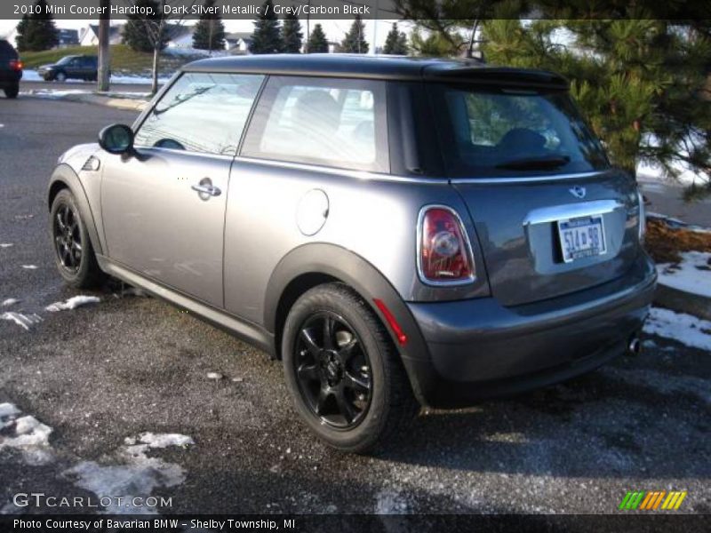 Dark Silver Metallic / Grey/Carbon Black 2010 Mini Cooper Hardtop