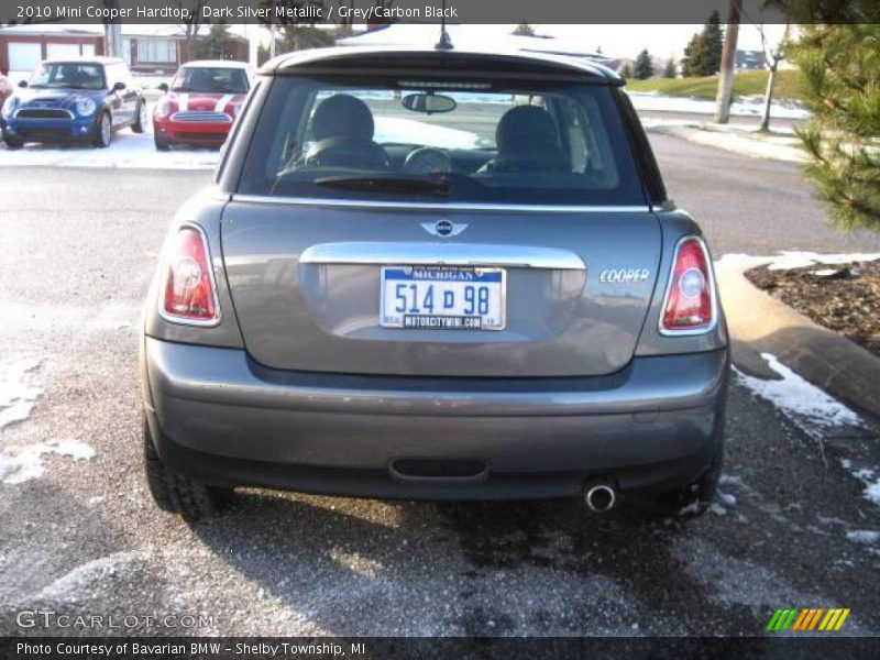 Dark Silver Metallic / Grey/Carbon Black 2010 Mini Cooper Hardtop
