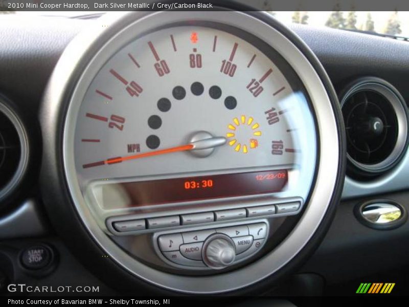Dark Silver Metallic / Grey/Carbon Black 2010 Mini Cooper Hardtop