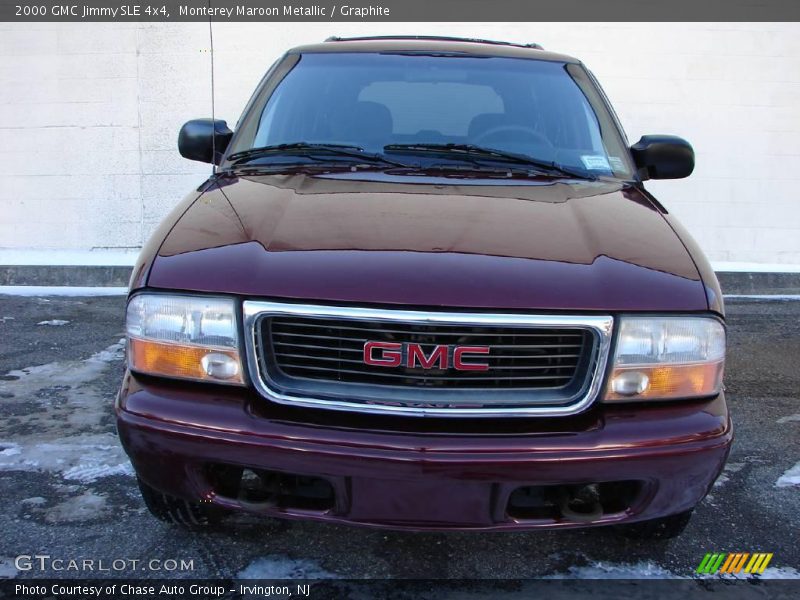 Monterey Maroon Metallic / Graphite 2000 GMC Jimmy SLE 4x4