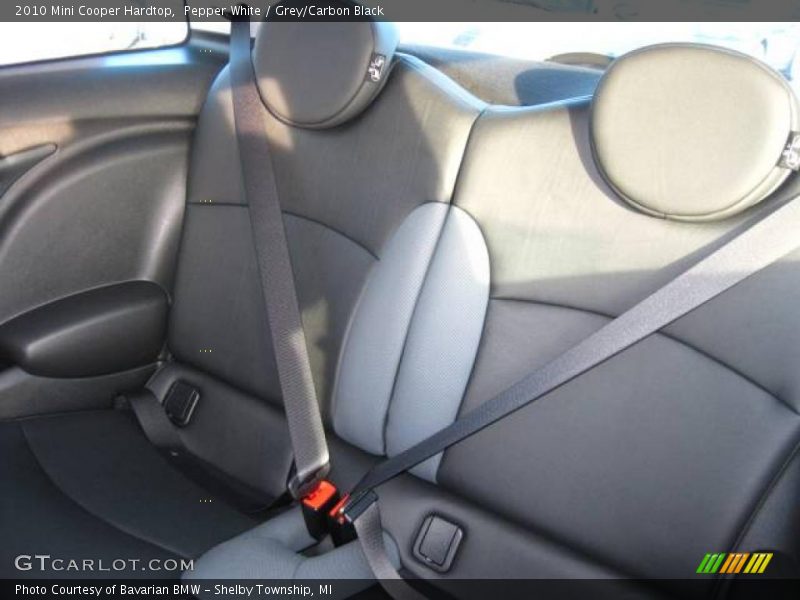 Pepper White / Grey/Carbon Black 2010 Mini Cooper Hardtop