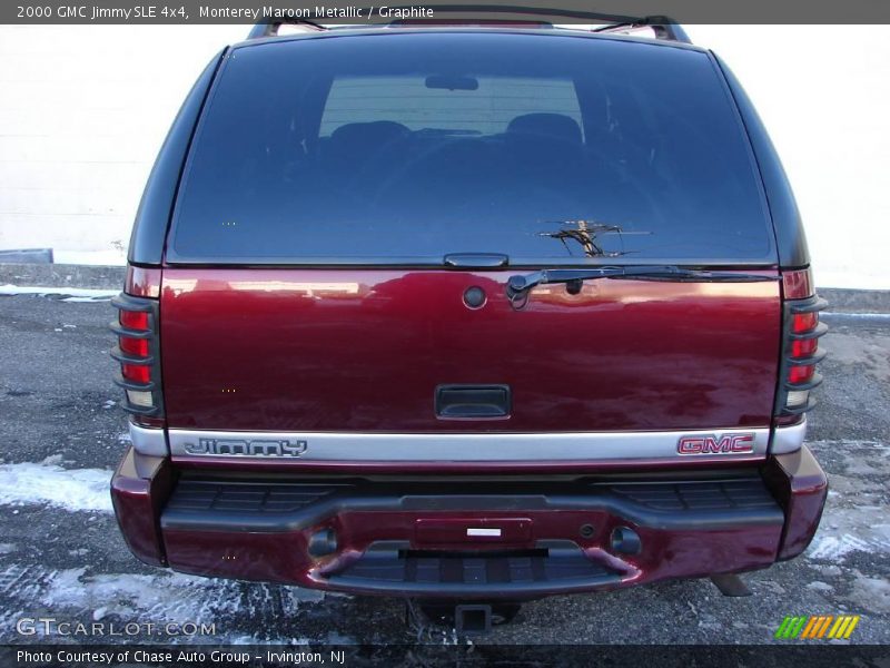 Monterey Maroon Metallic / Graphite 2000 GMC Jimmy SLE 4x4