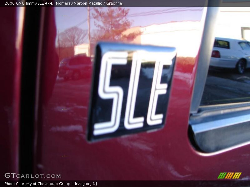 Monterey Maroon Metallic / Graphite 2000 GMC Jimmy SLE 4x4