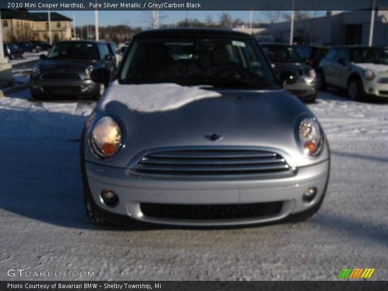 Pure Silver Metallic / Grey/Carbon Black 2010 Mini Cooper Hardtop