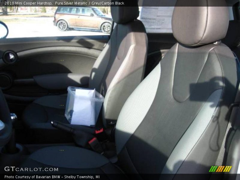 Pure Silver Metallic / Grey/Carbon Black 2010 Mini Cooper Hardtop