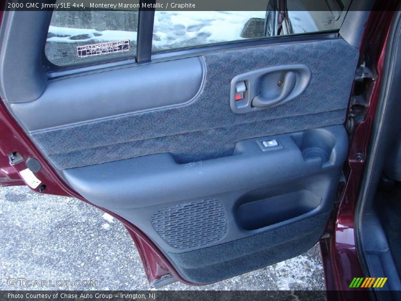 Monterey Maroon Metallic / Graphite 2000 GMC Jimmy SLE 4x4