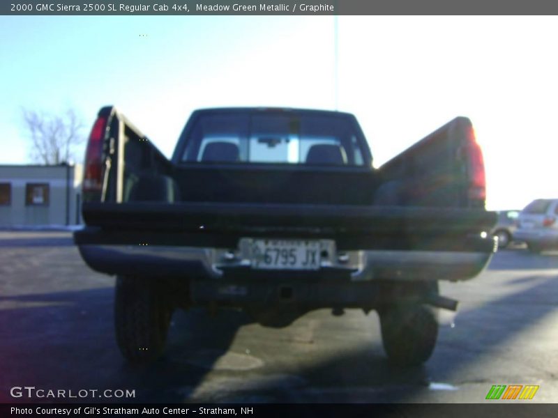 Meadow Green Metallic / Graphite 2000 GMC Sierra 2500 SL Regular Cab 4x4