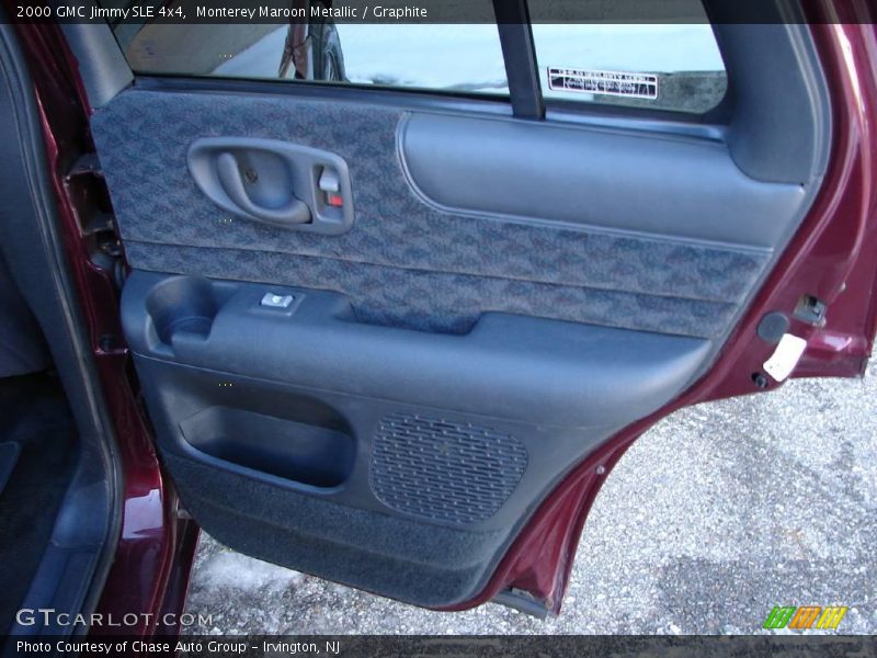 Monterey Maroon Metallic / Graphite 2000 GMC Jimmy SLE 4x4