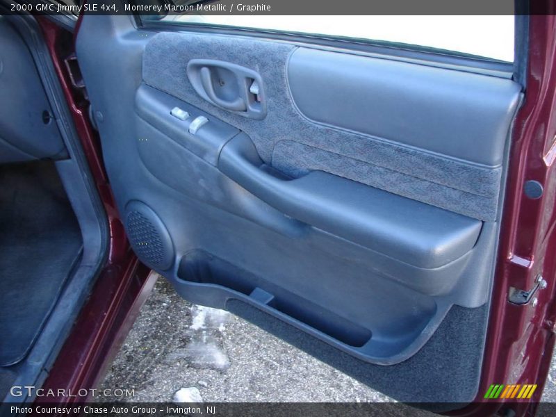 Monterey Maroon Metallic / Graphite 2000 GMC Jimmy SLE 4x4