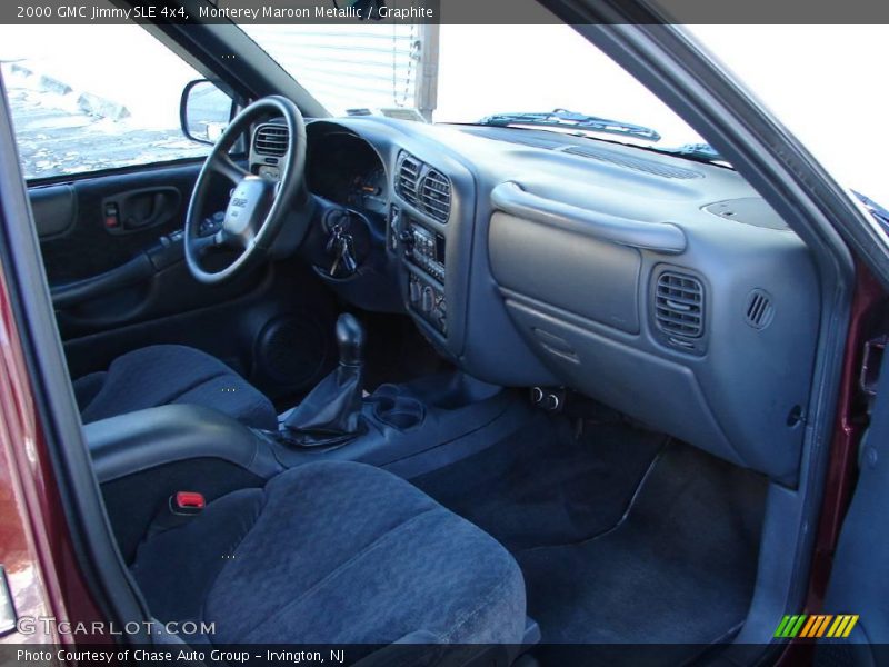 Monterey Maroon Metallic / Graphite 2000 GMC Jimmy SLE 4x4