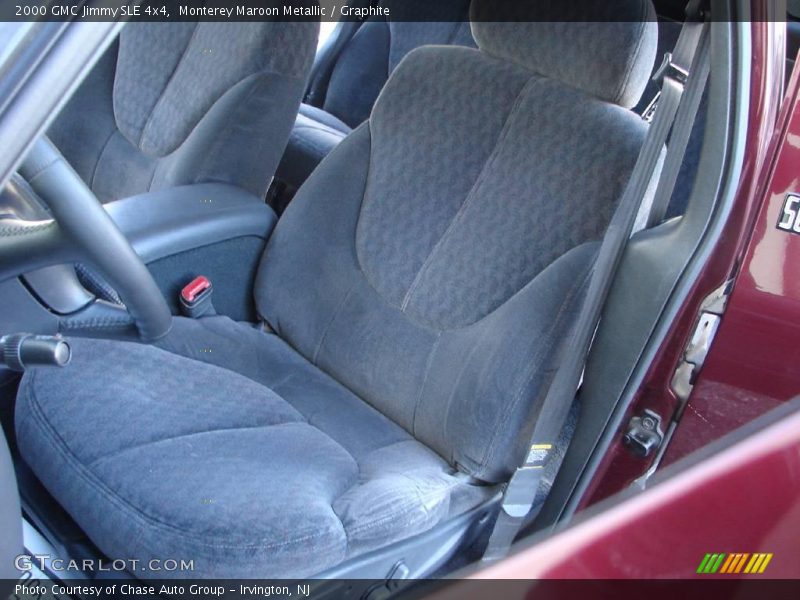 Monterey Maroon Metallic / Graphite 2000 GMC Jimmy SLE 4x4
