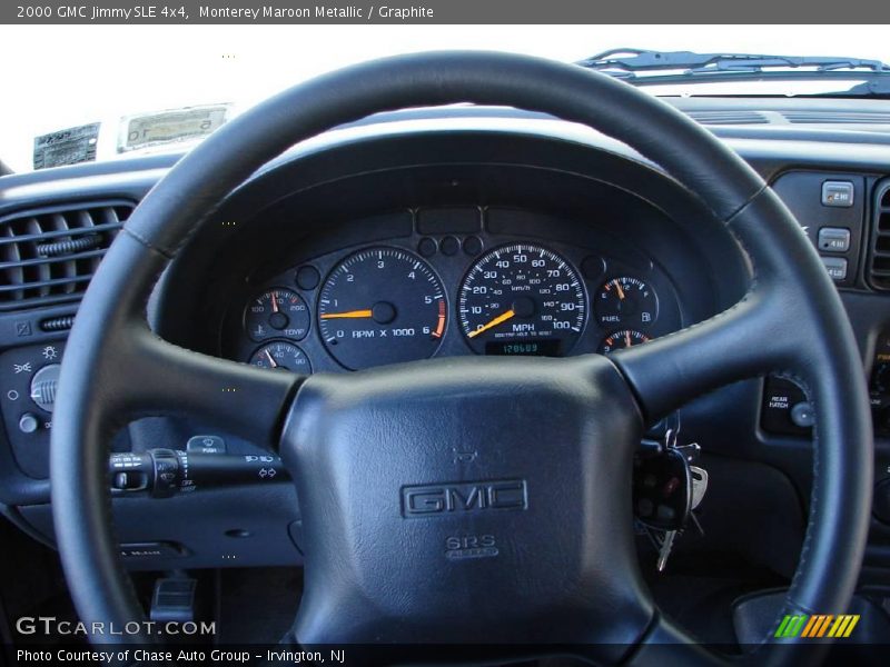 Monterey Maroon Metallic / Graphite 2000 GMC Jimmy SLE 4x4