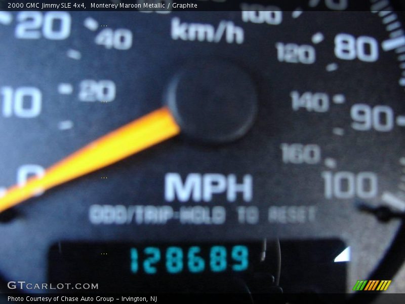 Monterey Maroon Metallic / Graphite 2000 GMC Jimmy SLE 4x4
