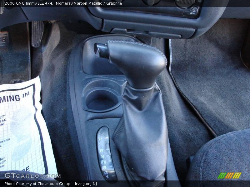 Monterey Maroon Metallic / Graphite 2000 GMC Jimmy SLE 4x4