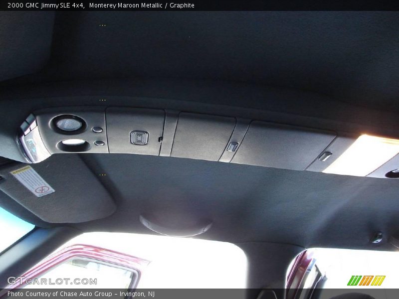 Monterey Maroon Metallic / Graphite 2000 GMC Jimmy SLE 4x4